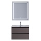 BelBagno Тумба с раковиной Kraft 39-70 подвесная Темно-Серый матовый с раковиной BB-8099-3-70 – фотография-28